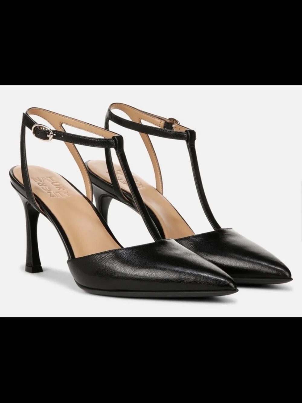 Naturalizer Astrid T-Strap Slingback Heels 5